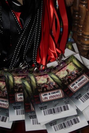 Back Stage Passes