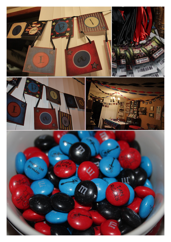Ian's Rock Star Birthday Party