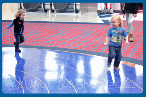 of course Ian found a friend as soon as we got there