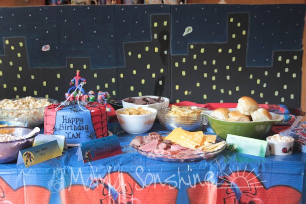 Superhero Birthday Party