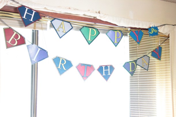 Superhero Birthday Party