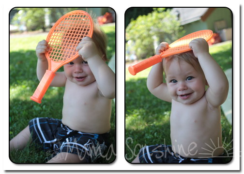 Baby Sid thought this was a very fun game