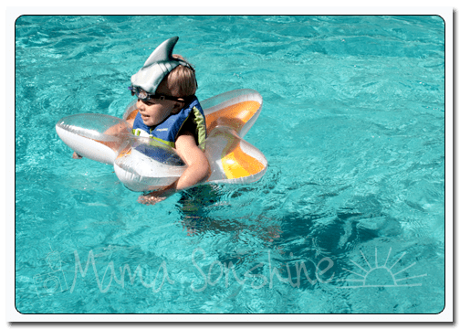 but when the waves get too big he likes to wear 'his costume'