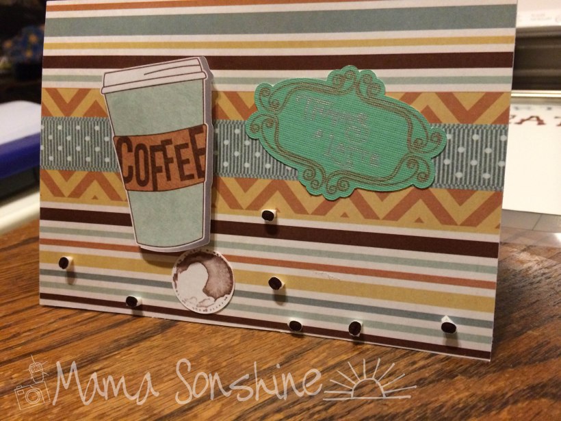 Thanks A Latte Card by Mama Sonshine