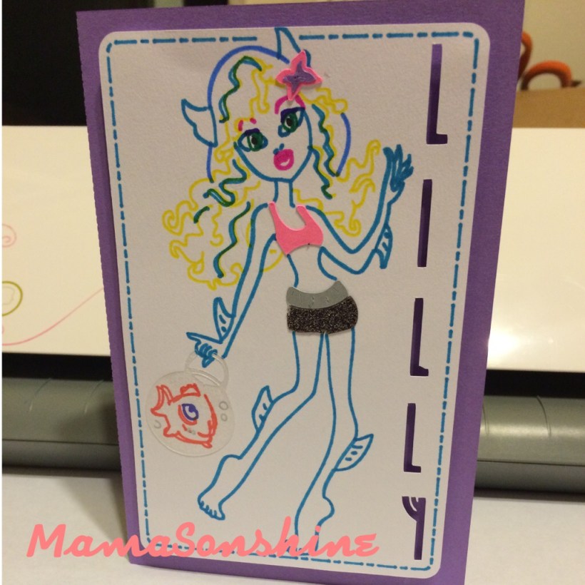 Laggona Blue Birthday Card