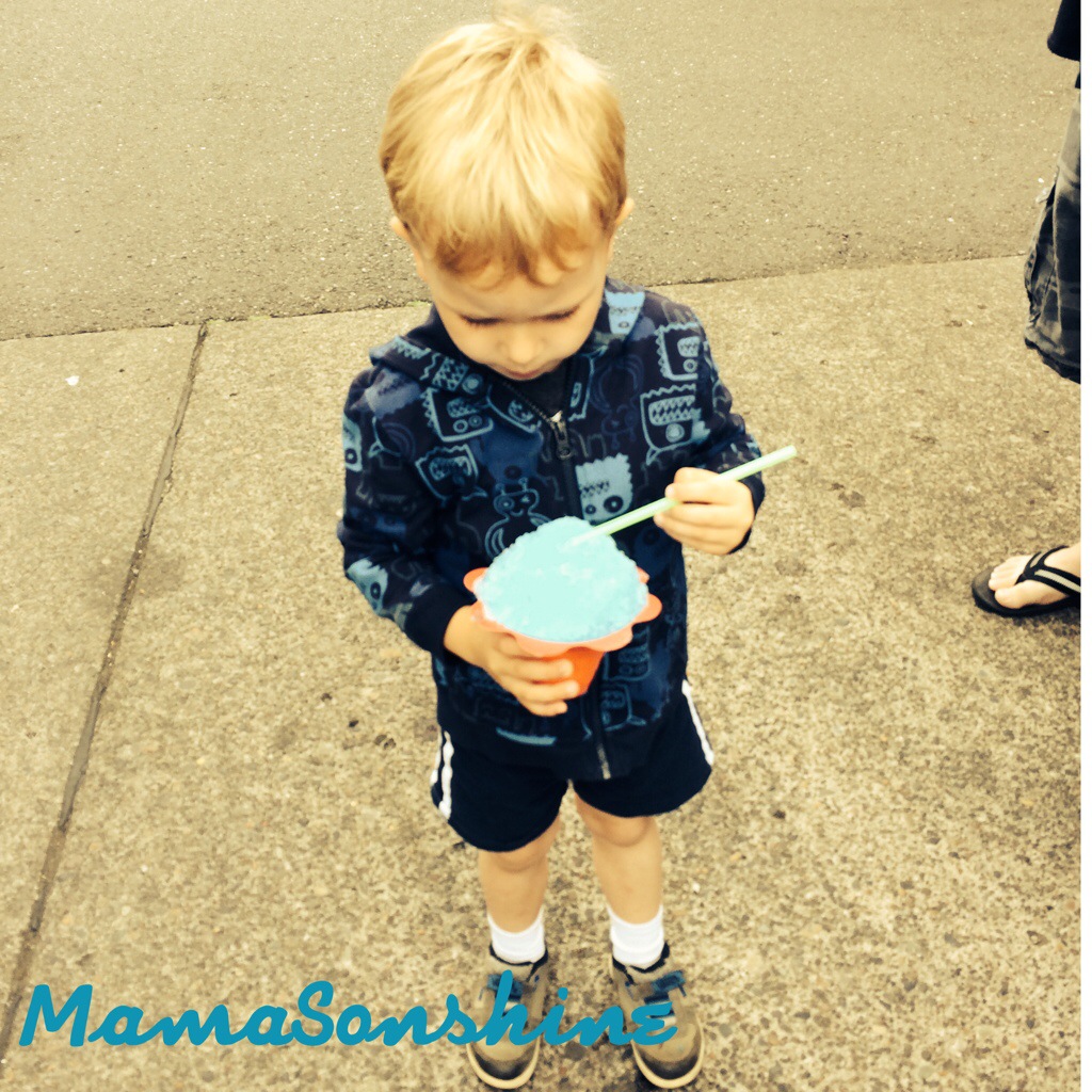 Shaved Ice at the Farmer's Market