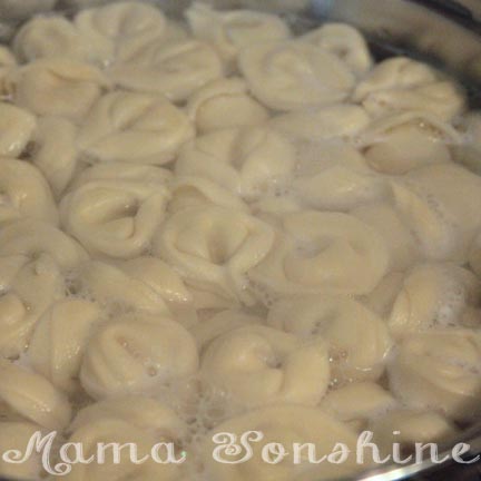 Cooking Tortellini