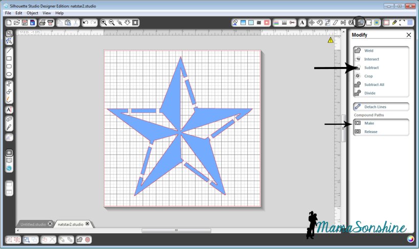 MamaSonshine Shark Flag Shirt