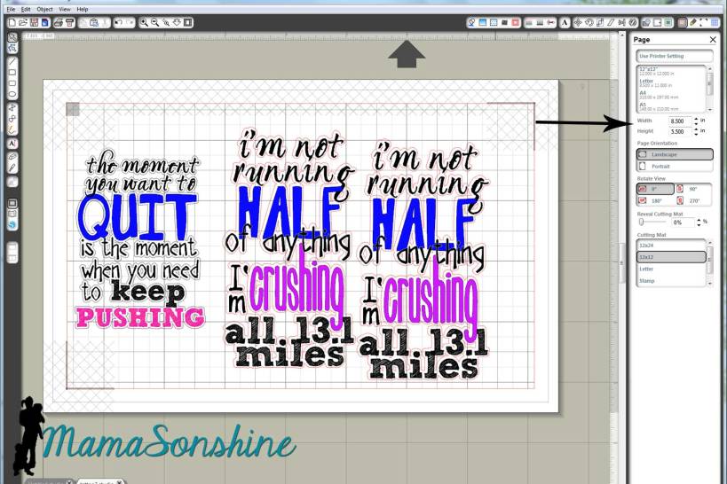 MSS_Tattoo change paper size